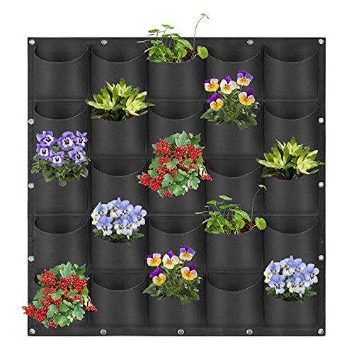 25 Pockets Hanging Planter Bags