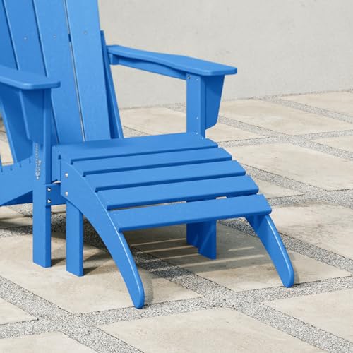 Outdoor Patio Adirondack Ottoman Foot Rest