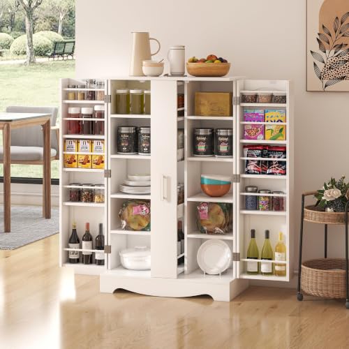 47" Kitchen Pantry Cabinet with Drawer