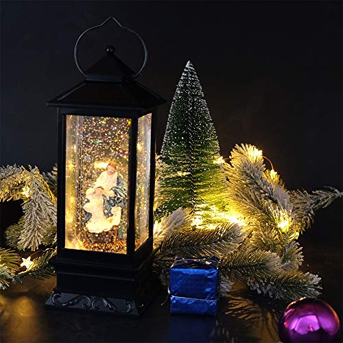 Jesus Singing Snow Globe Lantern with 6 Hour Timer