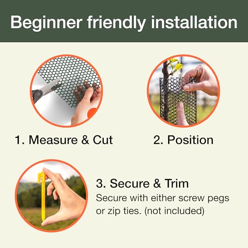 Plastic Chicken Wire Fencing (2 Count)