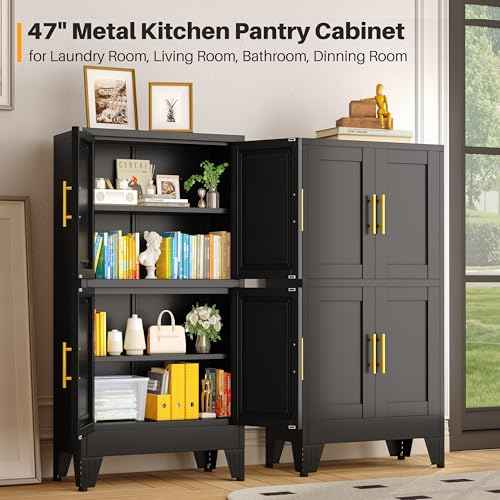 47" Tall Kitchen Pantry Cabinet
