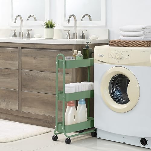 Slim Rolling Storage Cart