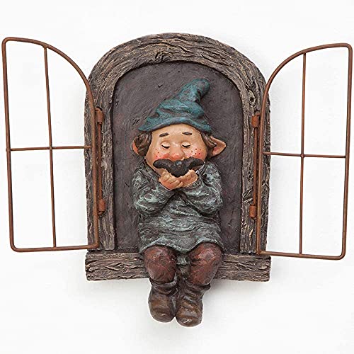 Whimsical Fairy Garden Gnome Statue