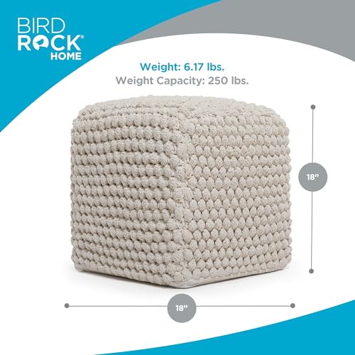 Square Pouf Ottoman Foot Rest