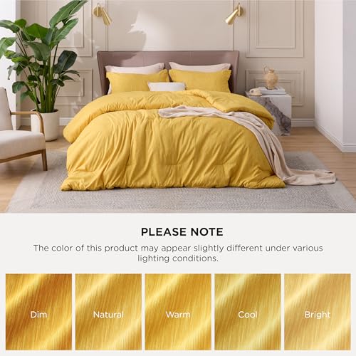 Yellow Full Size Comforter Set