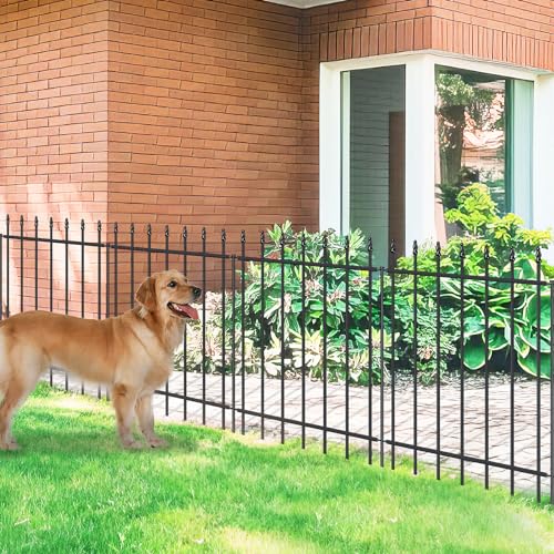 Decorative Metal Garden Fence 30" x 10' (25 Sq Ft)