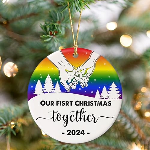 LGBT Ornaments Christmas 2024