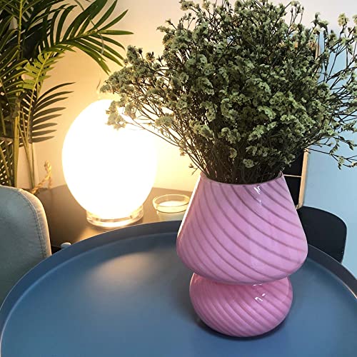 Pink Mushroom Lamp