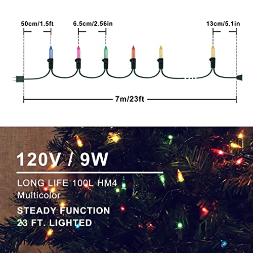 Multicolor Easter Mini Lights (46 Foot)
