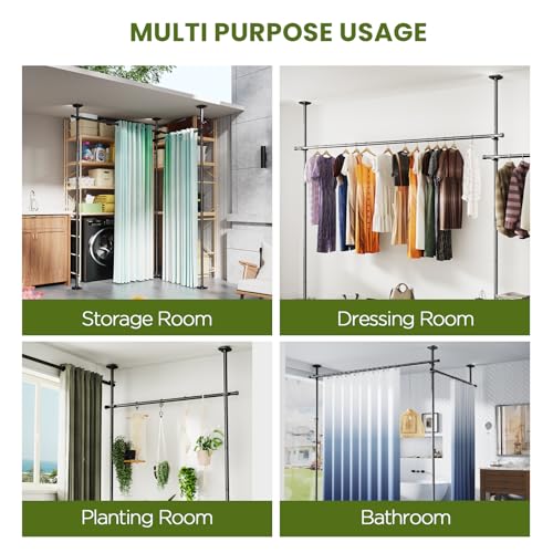 Room Divider Curtain Rod