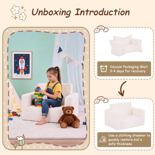 Kids Chair Sherpa Kids Couch