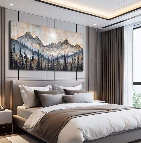 Large Canvas Wall Decor For Bedroom Large Wall Art For Living Room Dining Room Modern Office Abstract Ink
