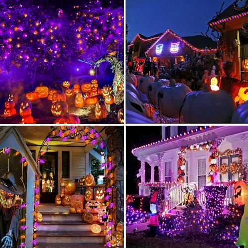 2PK 100 LED 86FT Connectable C9 Halloween Lights Outdoor (86 Foot)