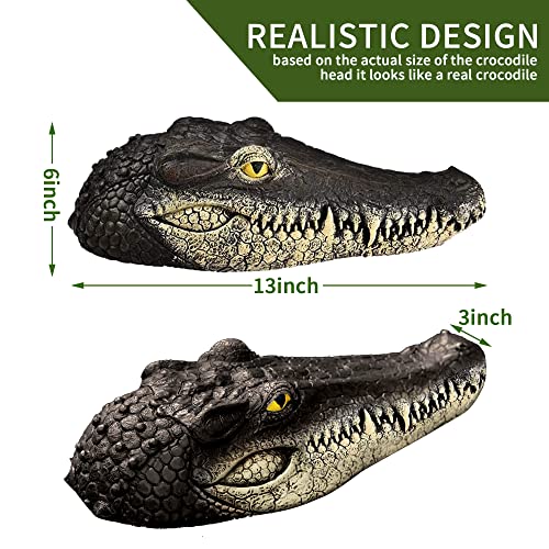 Floating Alligator Head