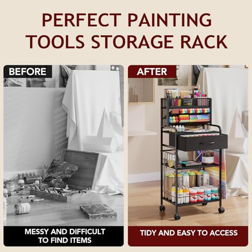 Art cart 3 Tier Rolling Cart