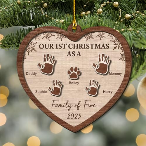 Our First Christmas Family Ornament