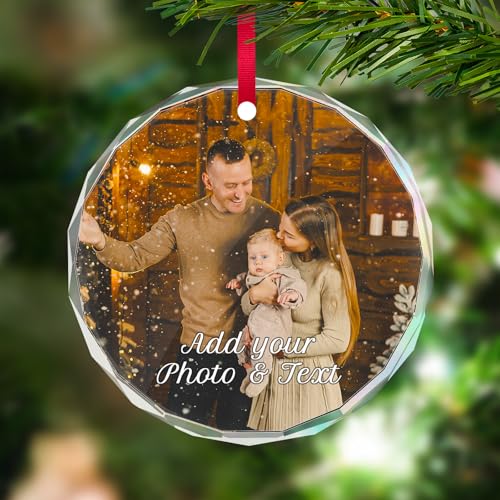 Personalized Christmas Ornament with Photo