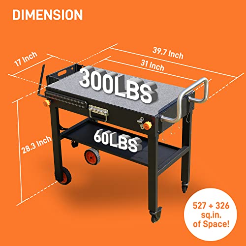 Portable Outdoor Grill Table