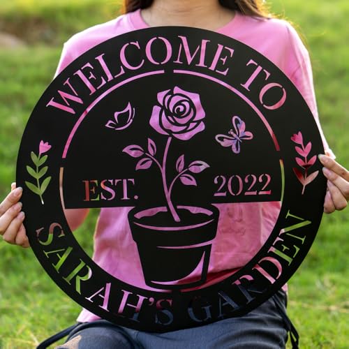 Custom Metal Garden Decor