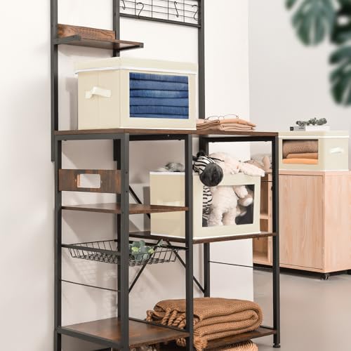 Fabric Storage Bins with Lids (3 Count)