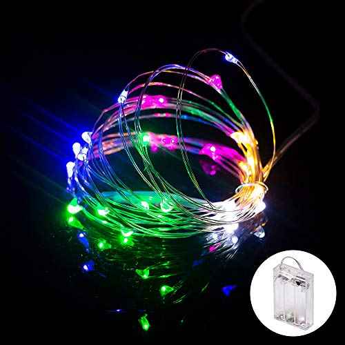 Led String Lights Waterproof 32.8ft led Fairy Lights Battery Operated for Wedding (32.8 Foot)