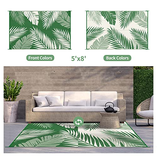 Outdoor Rug Waterproof Plastic Rugs for Patio
