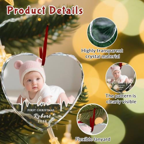 Baby First Christmas Ornament 2026