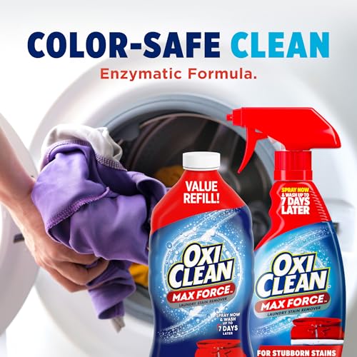 Max Force Laundry Stain Remover Spray Refill (48 Fl Oz)