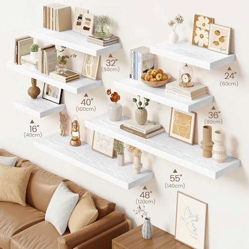 Floating Shelves 9 inch Deep 48”Long Set of 1
