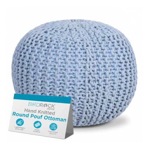 Round Pouf Ottoman Foot Rest