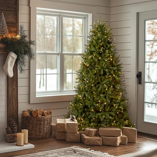 6.5ft Pre Lit Dunhill Fir Artificial Christmas Tree