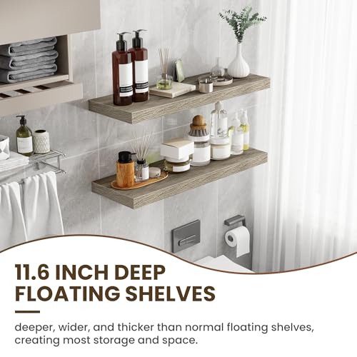 36 Inch Floating Shelves (2 Count)