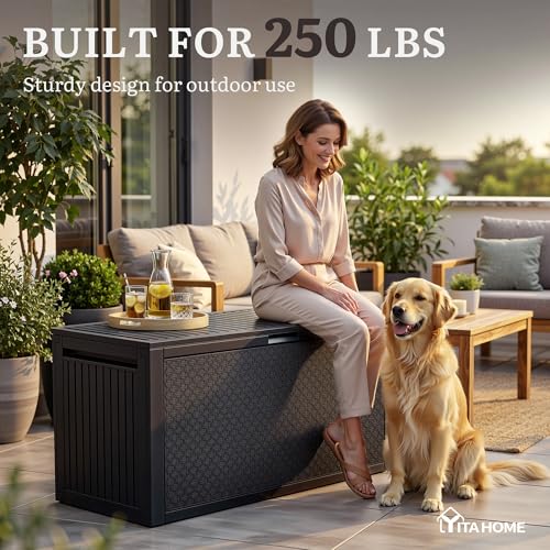 95 Gallon Outdoor Storage Deck Box