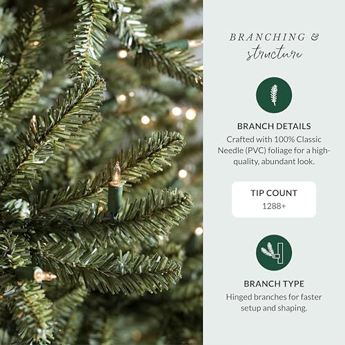 5.5 ft Pre Lit Classic Blue Spruce