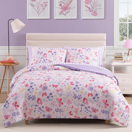 Queen Comforter Set with Sheets for Girls