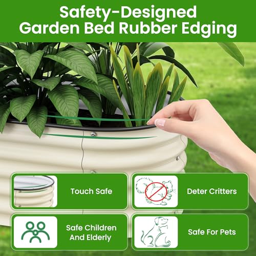 Raised Garden Beds 8 X 2 X 1.4Ft