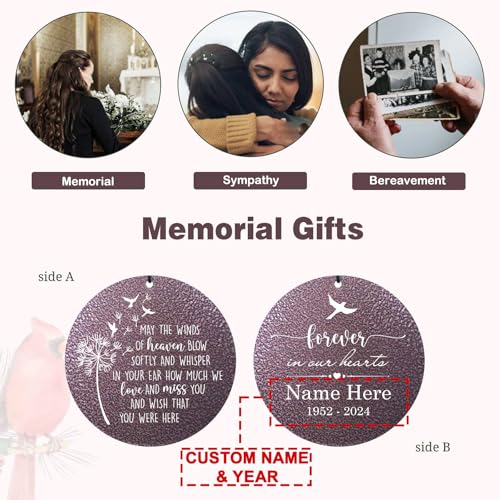 Memorial Dandelion Wind Chimes Personalized