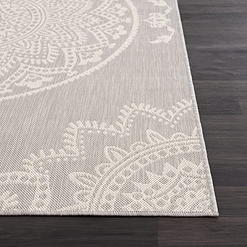 Outdoor Rug 8x10 Modern Area Rugs for Indoor and Outdoor Patios and Porches