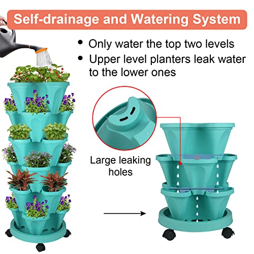 Vertical Planter Tower (2 Count)