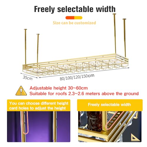 Ceiling Wine Rack&Hanging
