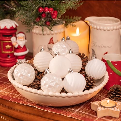 24ct Christmas Ornaments Tree Decorations Set 2.36 Inch (24 Count)