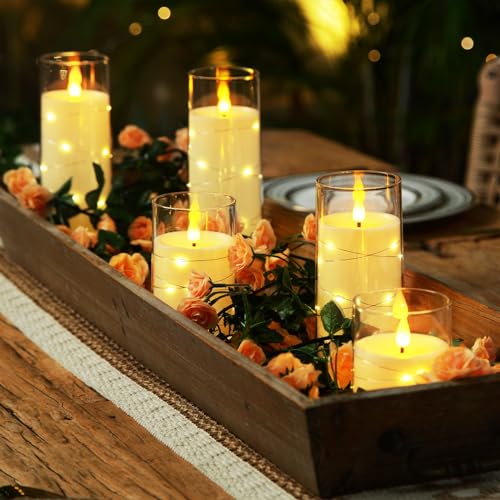 Flickering Flameless Candles (9 Count)