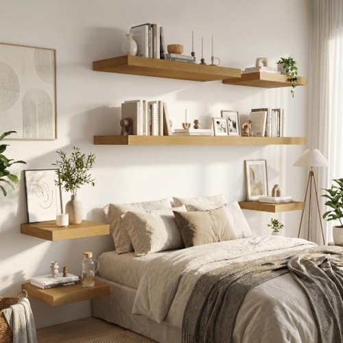 Deep Floating Shelves 40x12” Set of 2 (2 Count)