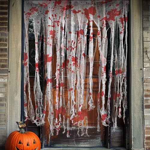 2 Pcs Halloween Door Curtains