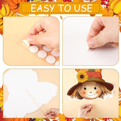 Fall Scarecrow Christmas Tree Topper Autumn Decoration