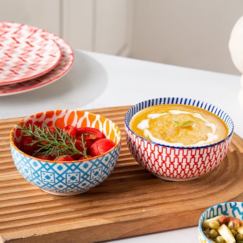 11 Oz Ceramic Small Dessert Bowls Set of 6 (6 Count)
