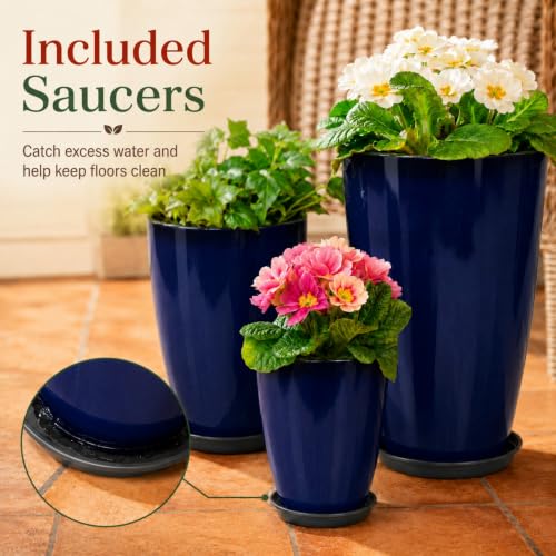 Set of 3 Tall Planter