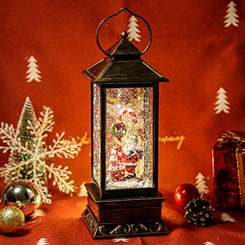 Christmas Musical Snow Globe Lantern