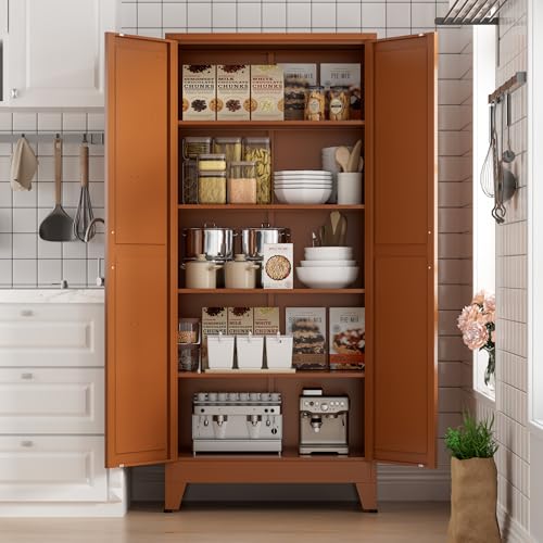 5 Tier Metal Kitchen Storage Cabinets